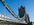 Simon Bourne, photography, photographer, north London, portfolio, image, central London, River Thames, Tower Bridge, blue skies, suspension cables, steel deck, detail, Nikon, tower
